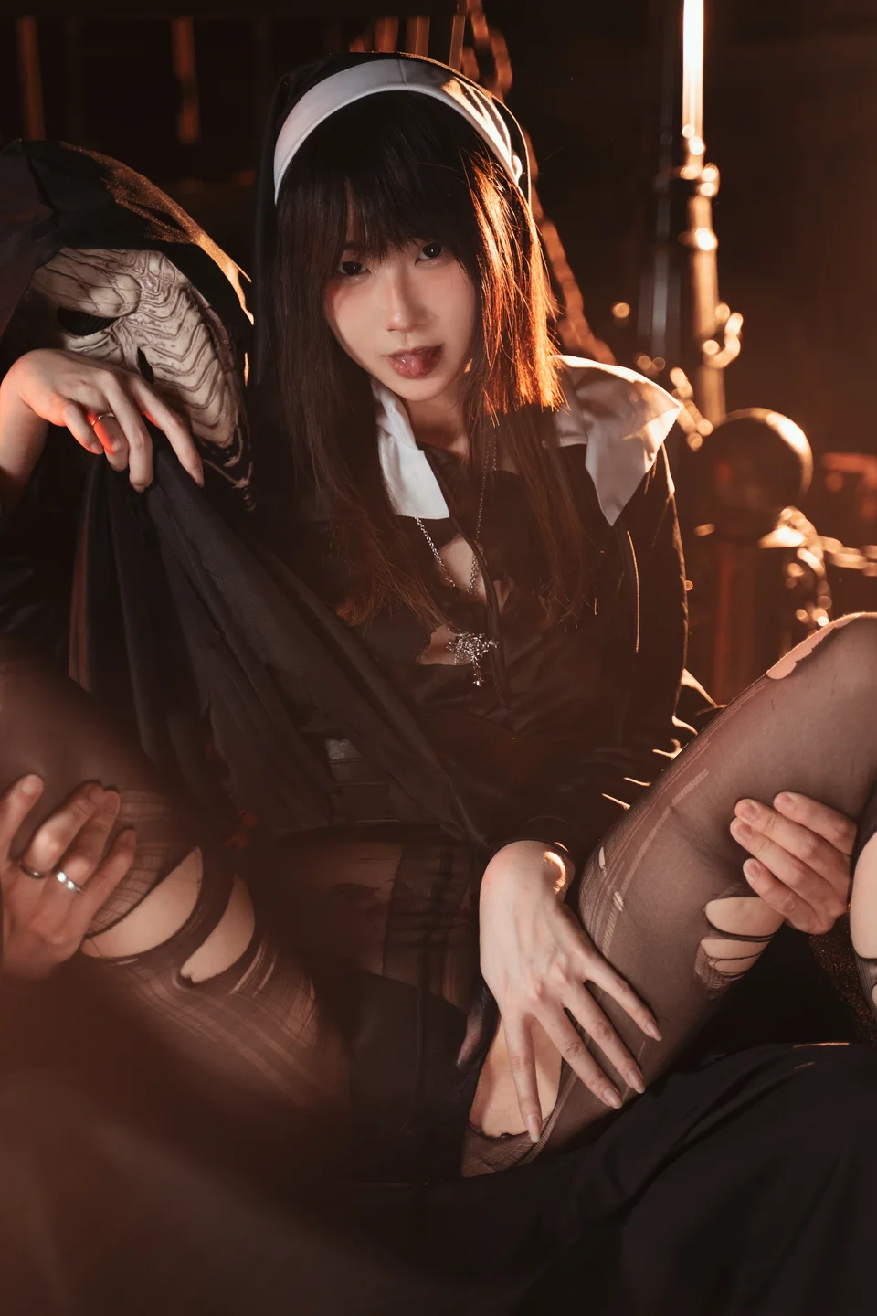 安曜曜 - 禁地修女 [80P-1GB] tg@simisebaisi 【丝足阁】036.webp